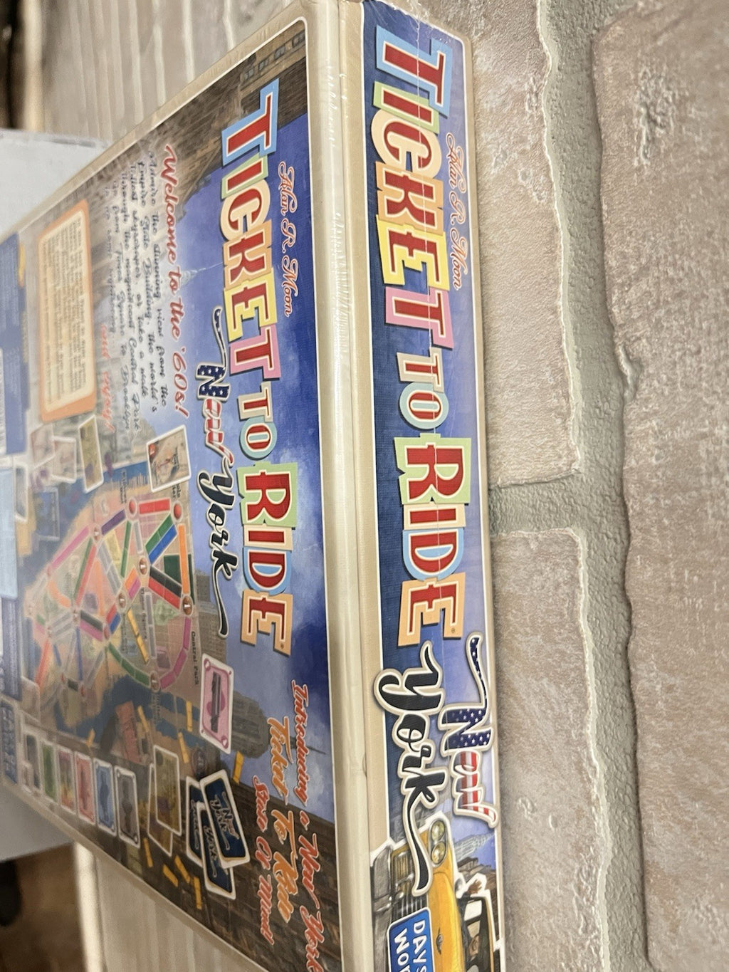 NIB Ticket to Ride New York City Days Of Wonder Strategy Board Game
