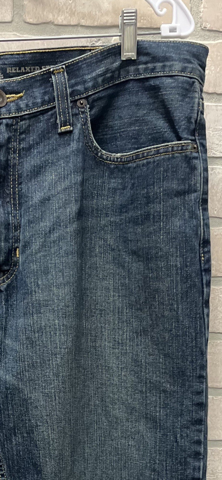 Roebuck & Co. Men’s denim jeans Sz 36/30 relaxed fit boot cut