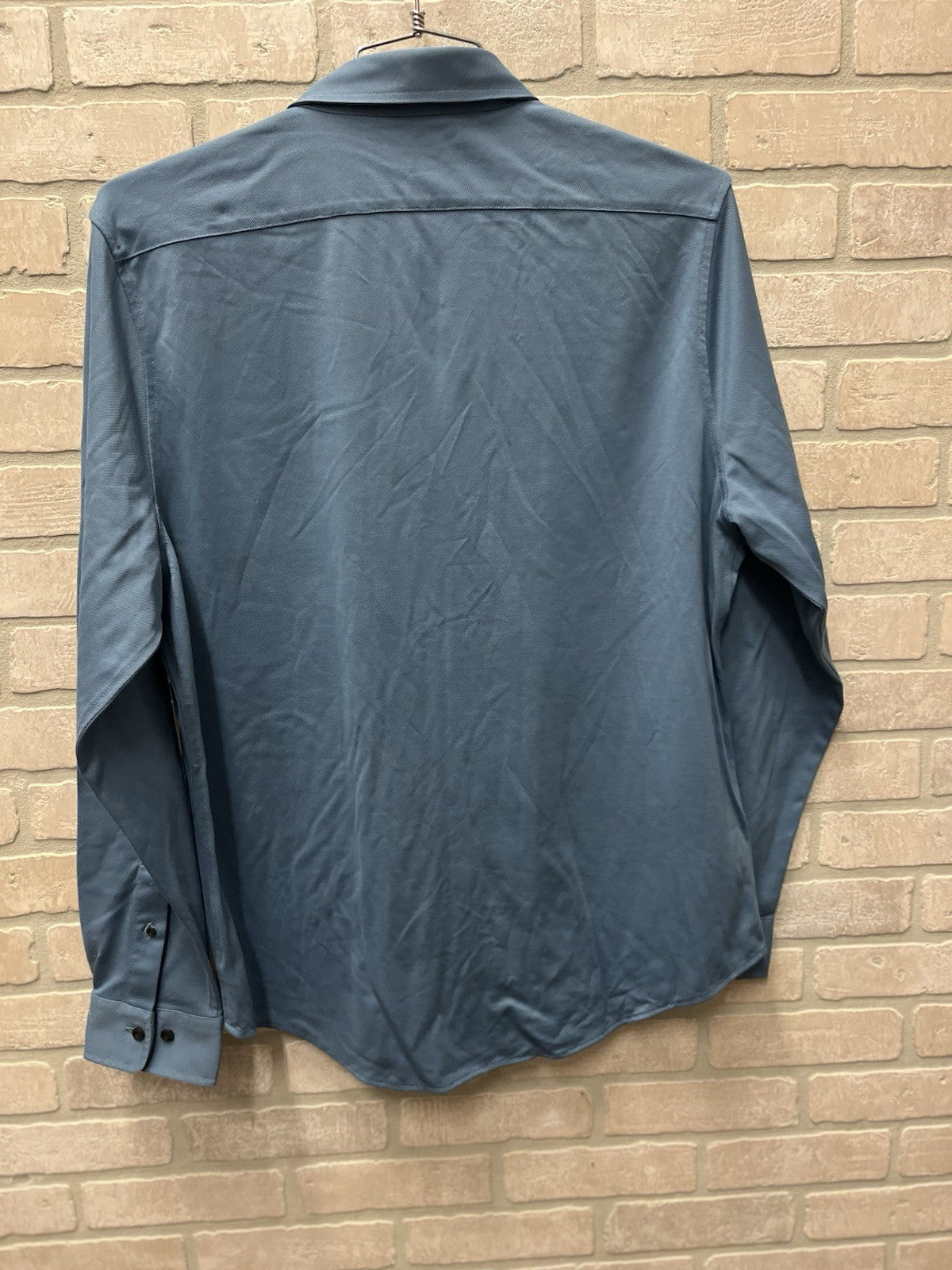 Brooks Brothers long sleeve button down men’s shirt Sz XL Supima Cotton Blue NWT