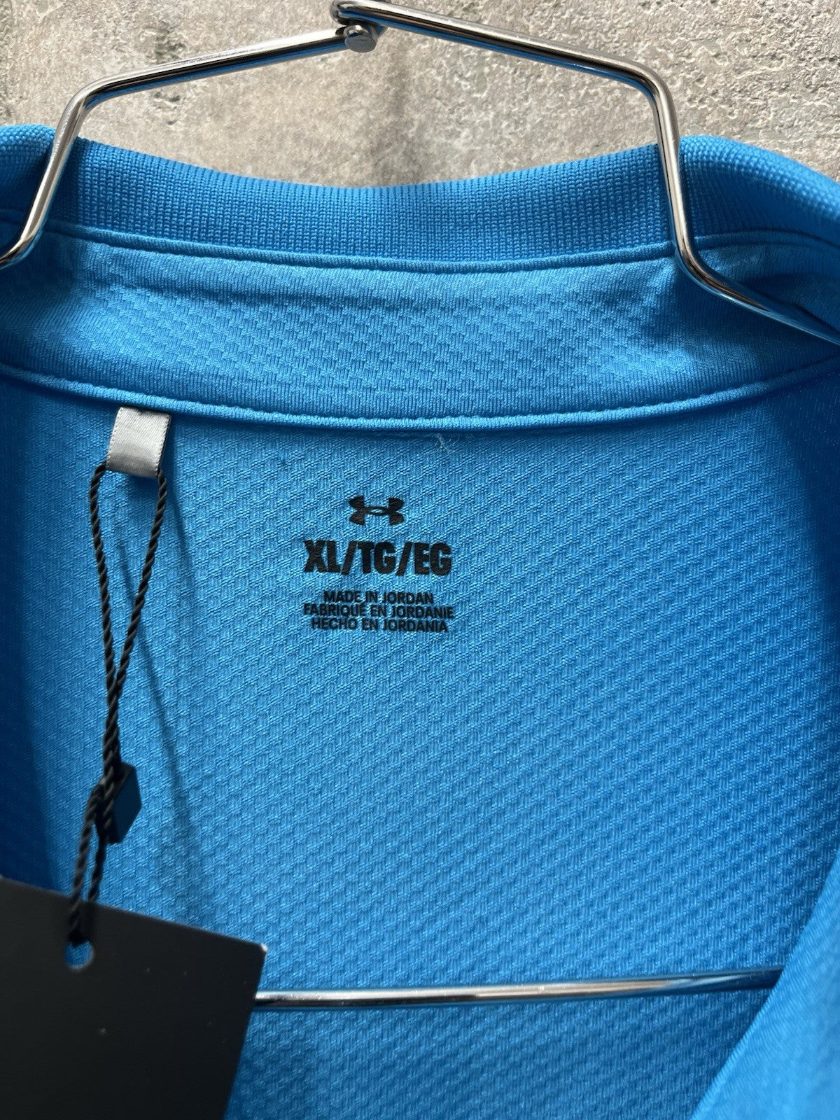 Under Armour UA Performance 3.0 Polo Shirt Mens NWT Capri Blue Sz XL