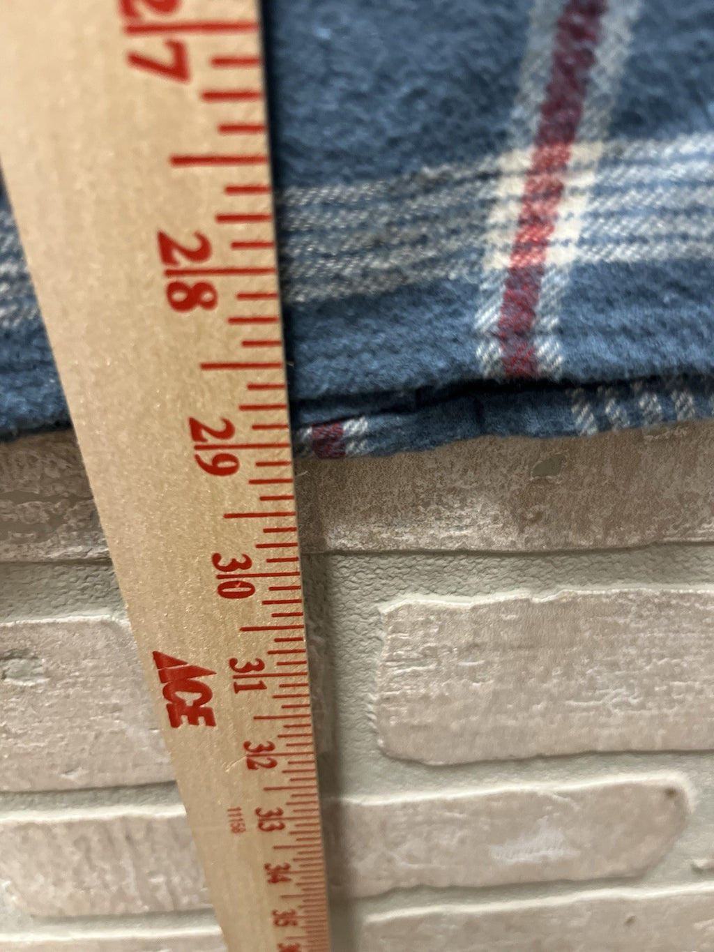 Lucky Brand Men’s Plaid Flannel Classic Fit Long Sleeve Pockets Shirt L