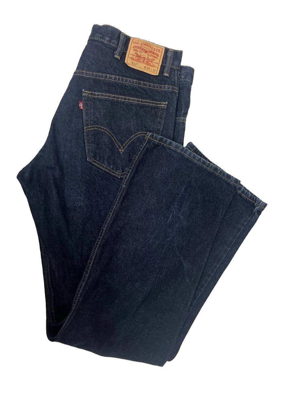 Levi’s 517 boot cut men’s Sz 38/ 32 denim Jean Light Wash VTG