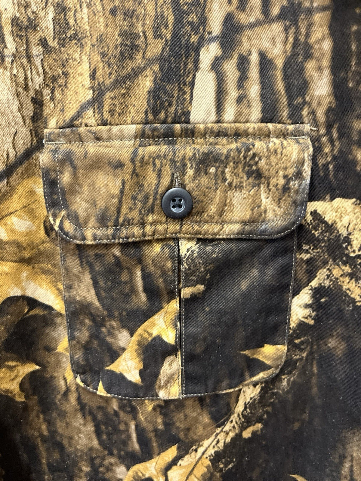 Columbia sportswear men’s thick hunting flannel shirt camo Sz XL long sleeve