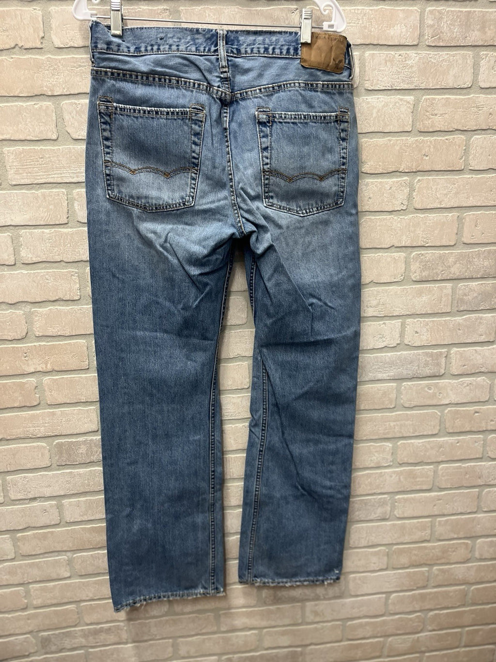 American Eagle men’s jeans Sz 29/34 air flex original boot cut blue denim