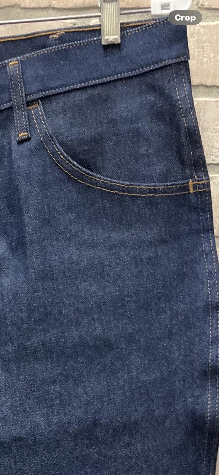 Wrangler men’s cowboy cut denim jeans Sz35/32 Length 44” Boot cut regular fit