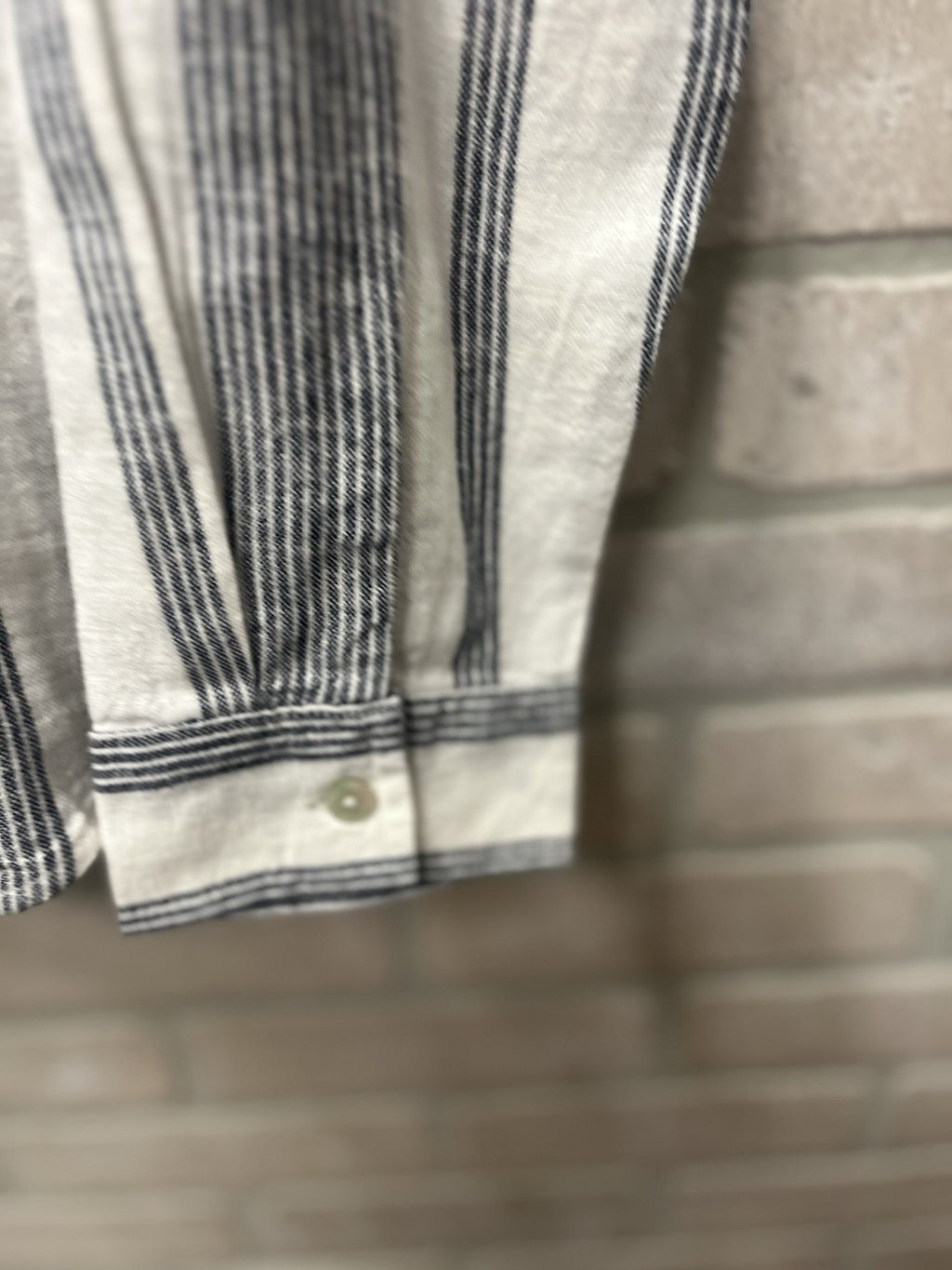 Orvis Women’s Long Sleeve Linen Blend Top Shirts Sz Large 12 To 14 NWT