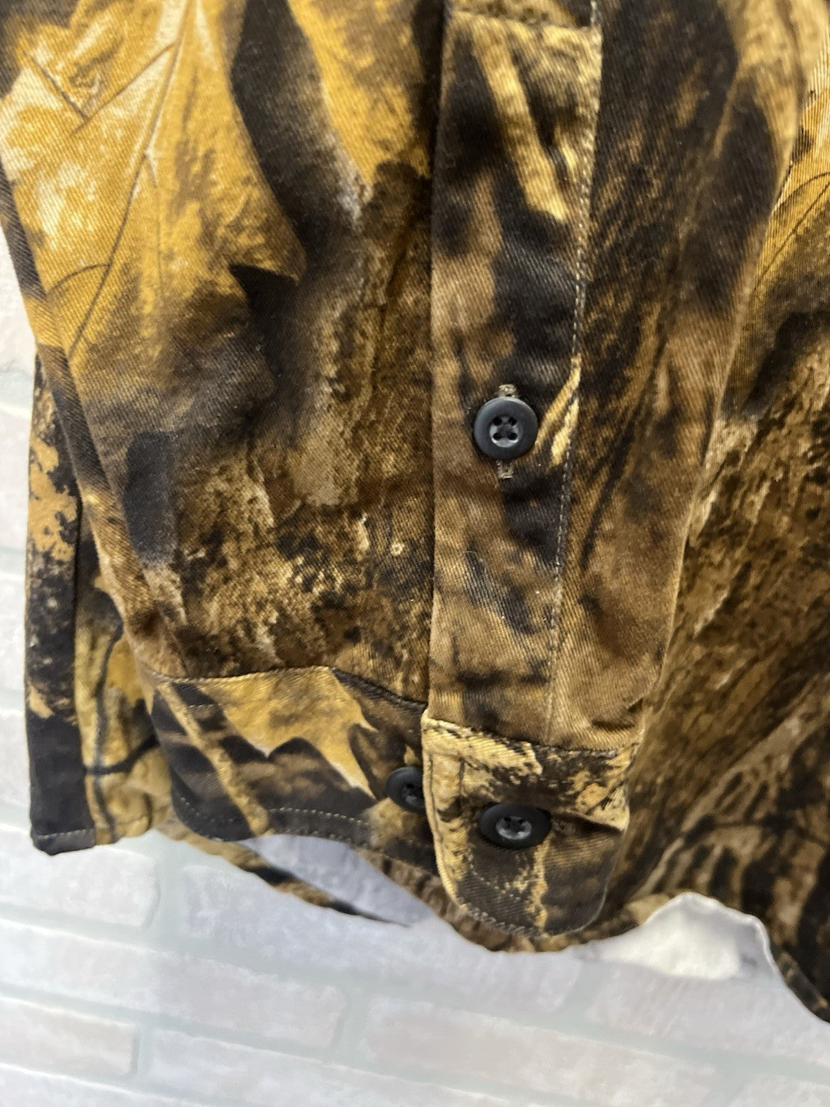 Columbia sportswear men’s thick hunting flannel shirt camo Sz XL long sleeve