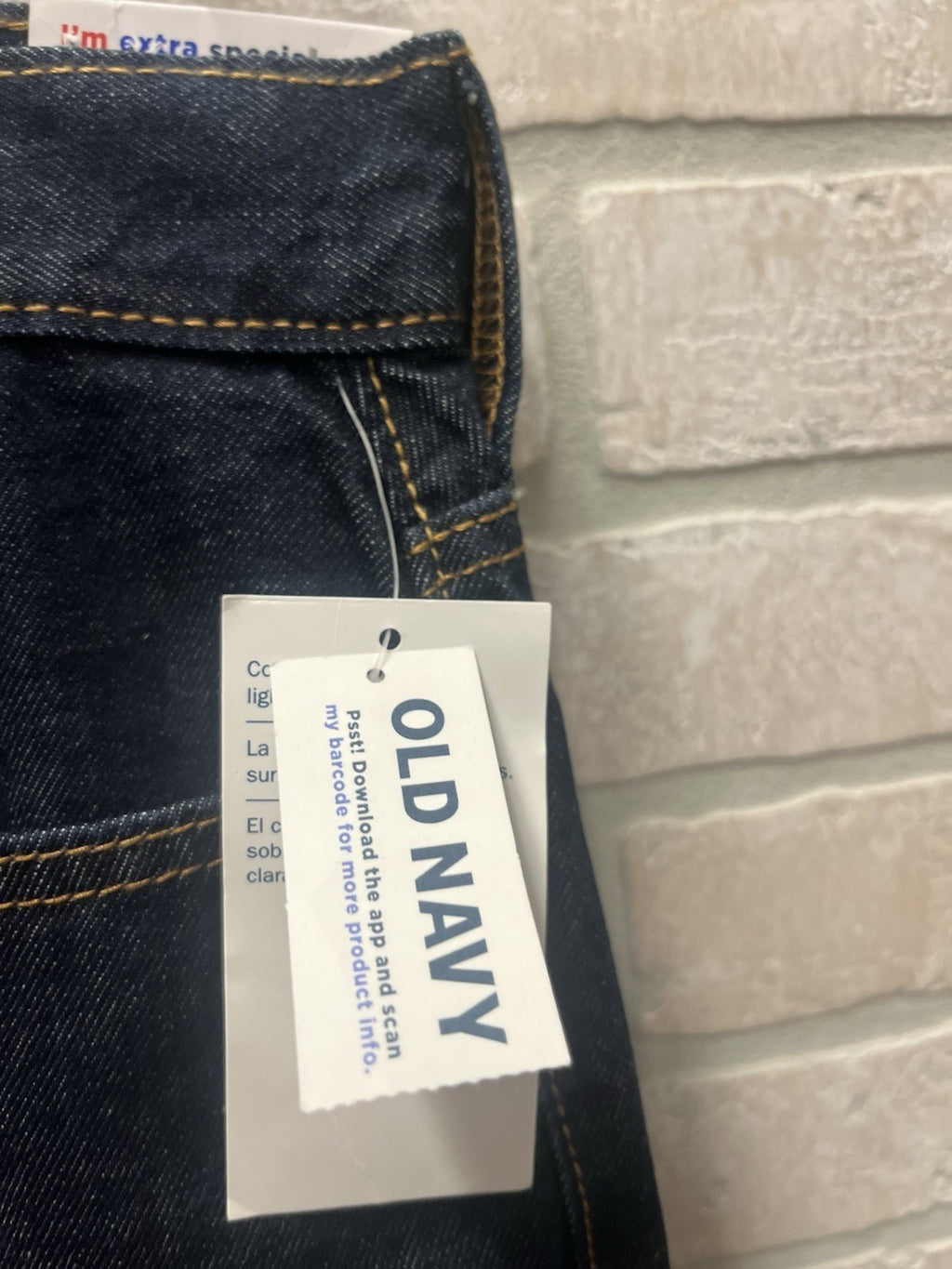 Old Navy Men's Straight Fit Blue  Denim Jeans Stretch 5-Pocket 30x30 NWT