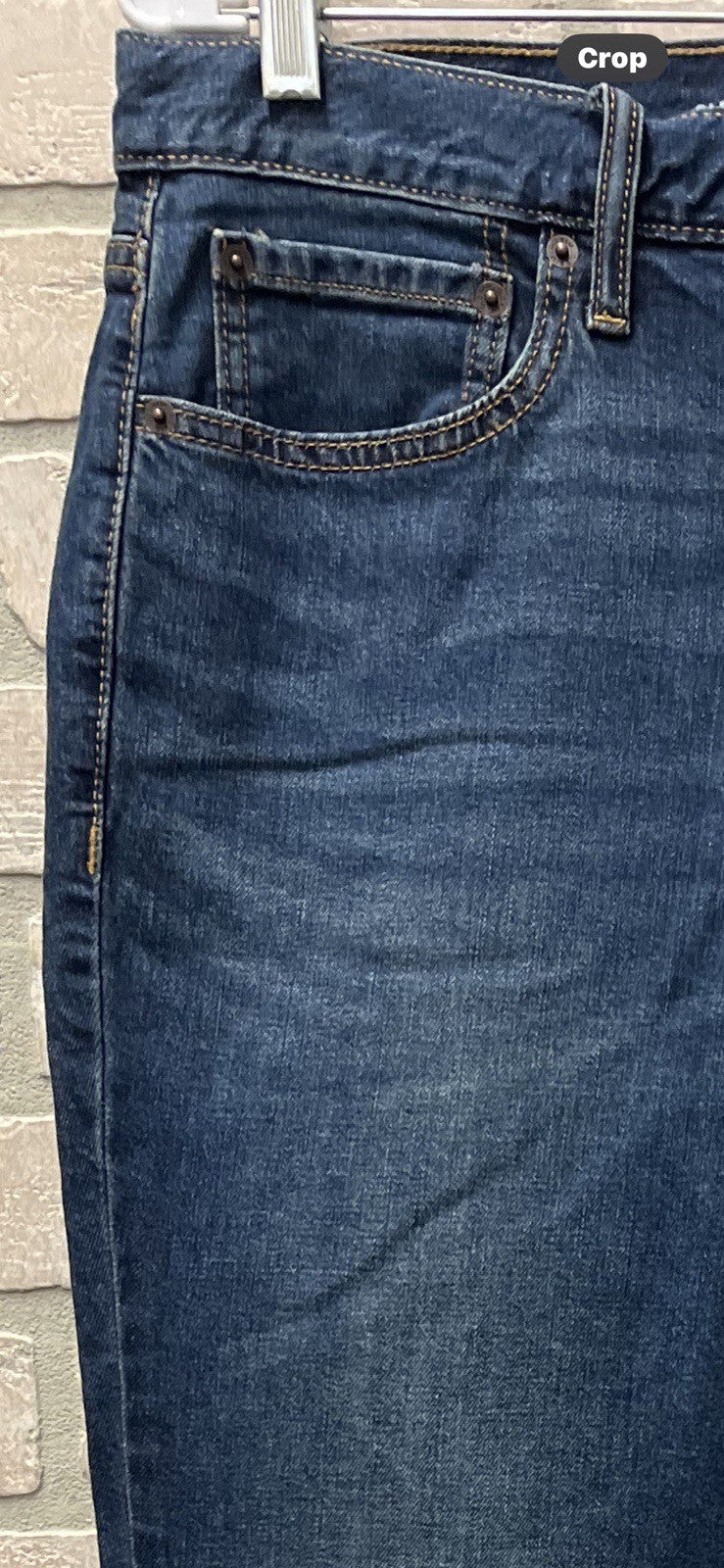 Old Navy men’s  Denim Jeans Boot, cut Sz 34/ 30 cowboy NWT