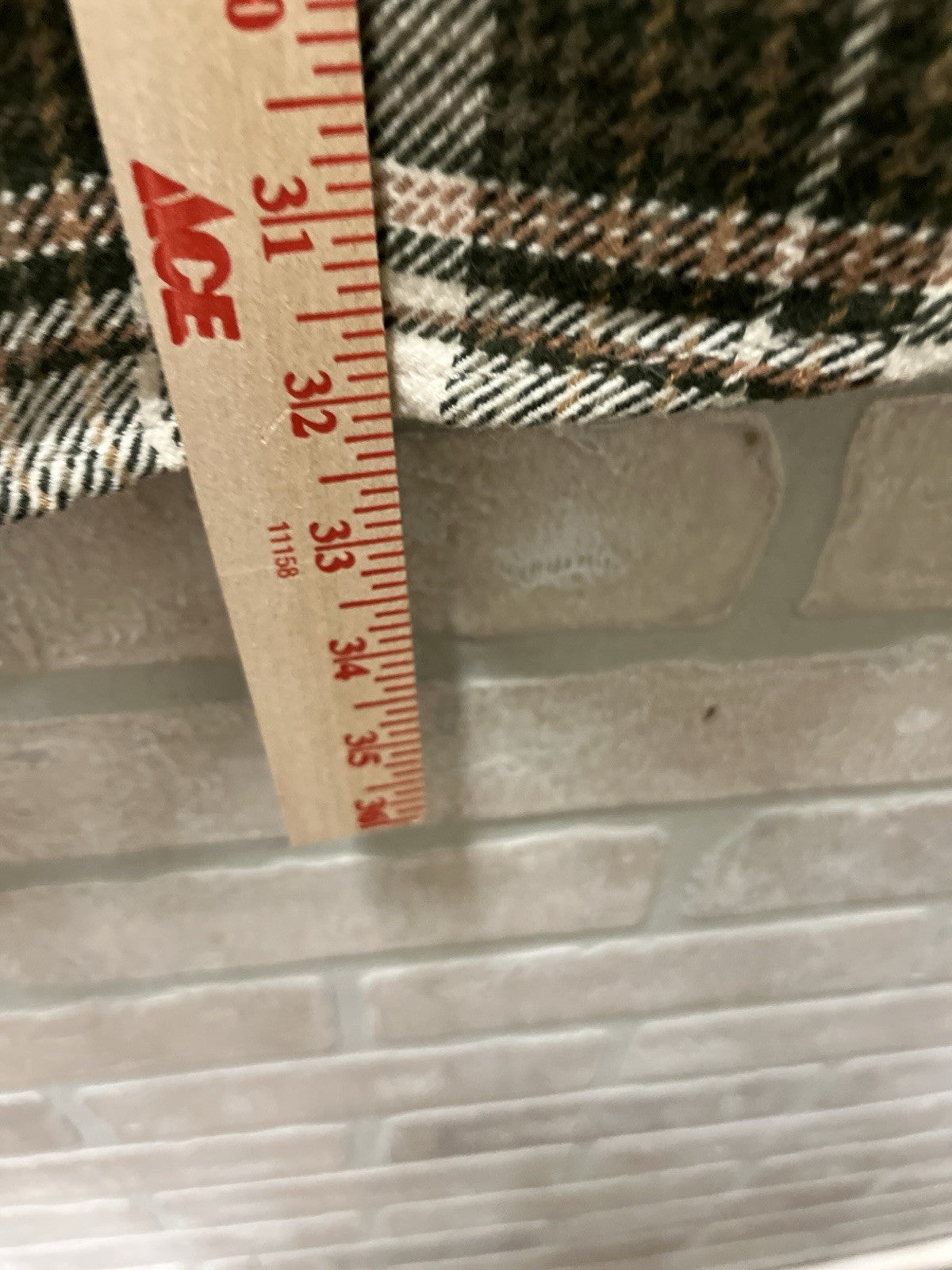 Orvis big bear flannel shirt for men Sz L thick Green Pine plaid NWT