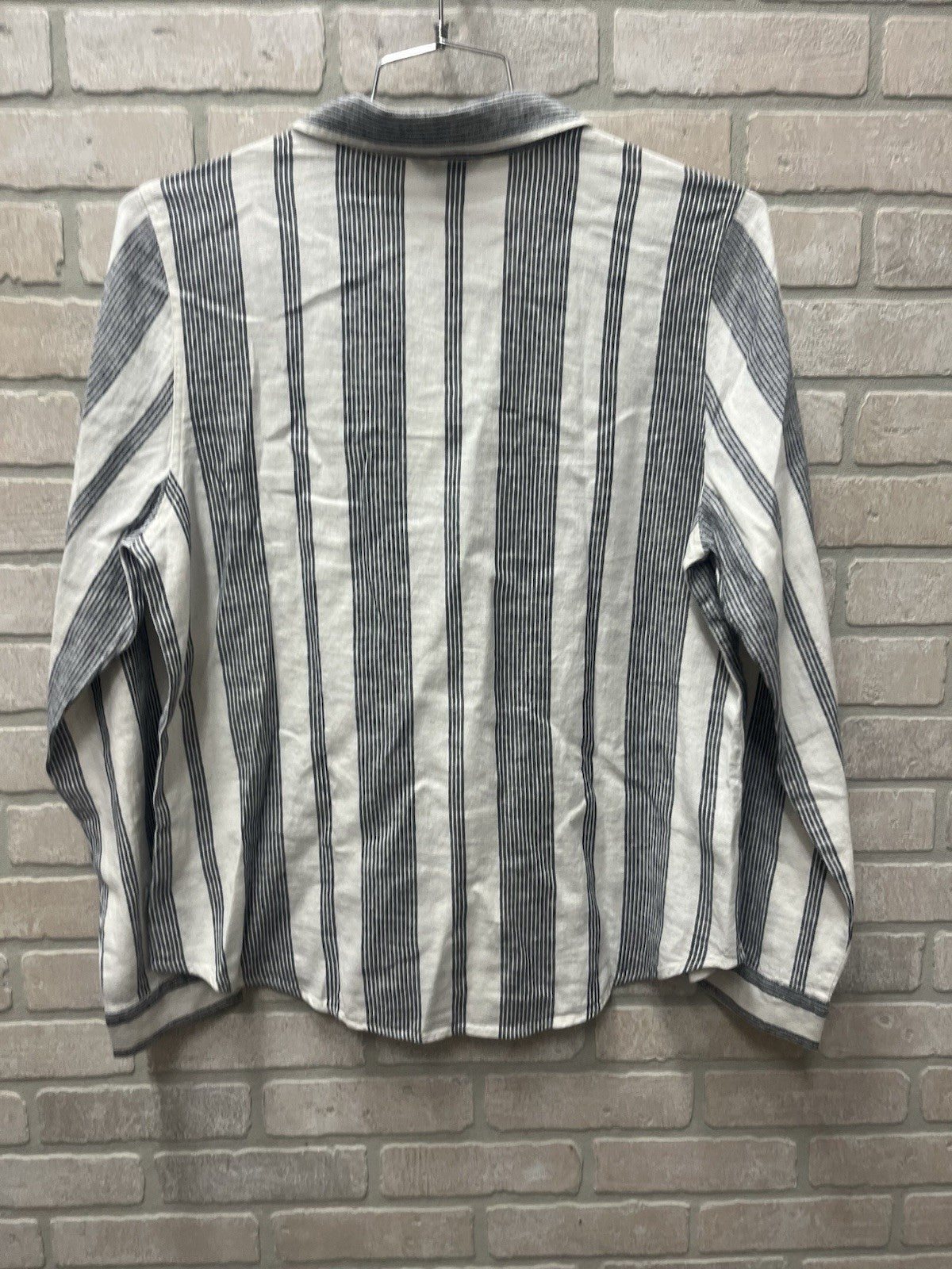 Orvis Women’s Long Sleeve Linen Blend Top Shirts Sz Large 12 To 14 NWT