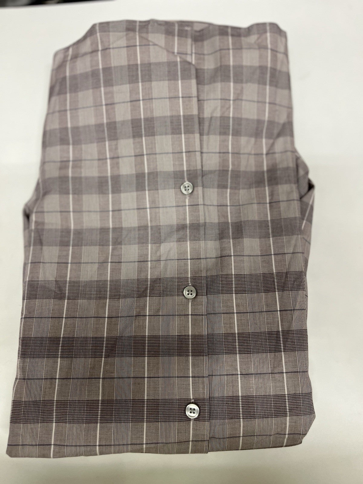 APT.9 men’s Long Sleeve dress shirt Sz L premium flex regular fit white NWT