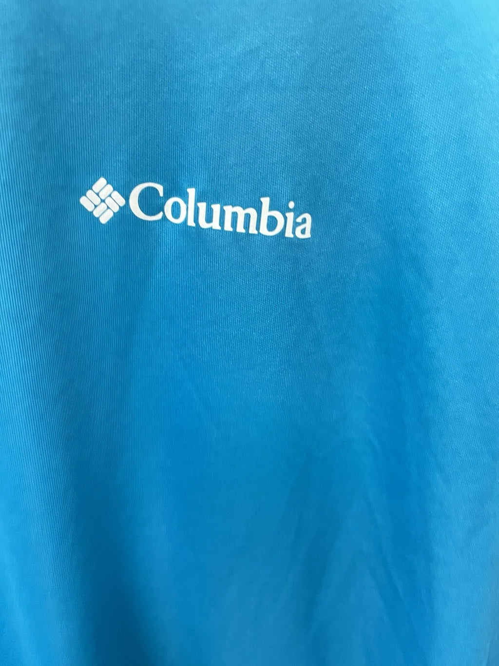 Columbia Men’s long sleeve shirt blue Pull Over T Sz L Omni Shade sportswear NWT