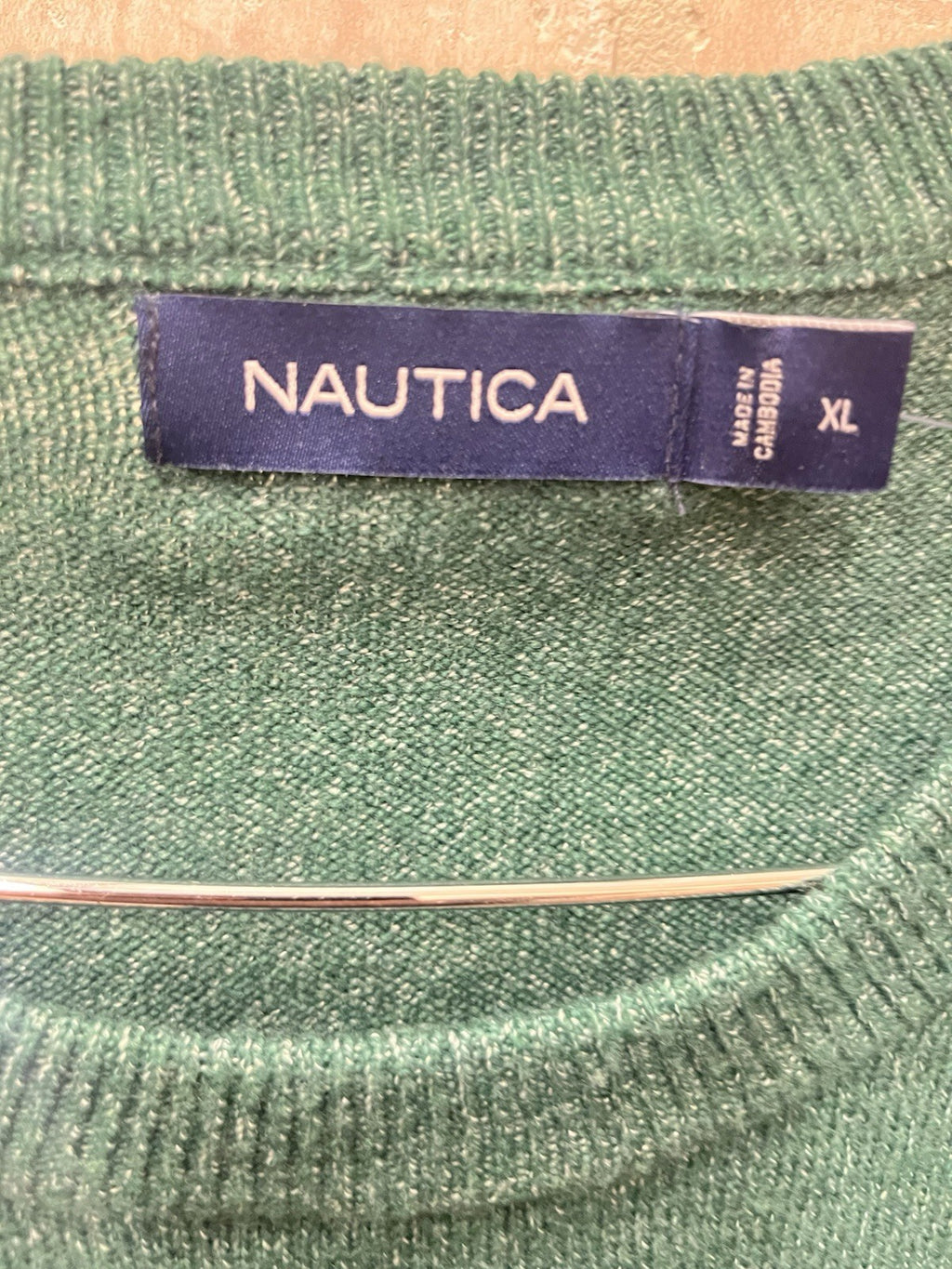 Nautica men’s sweater Sz XL multicolor relaxed fit NWT