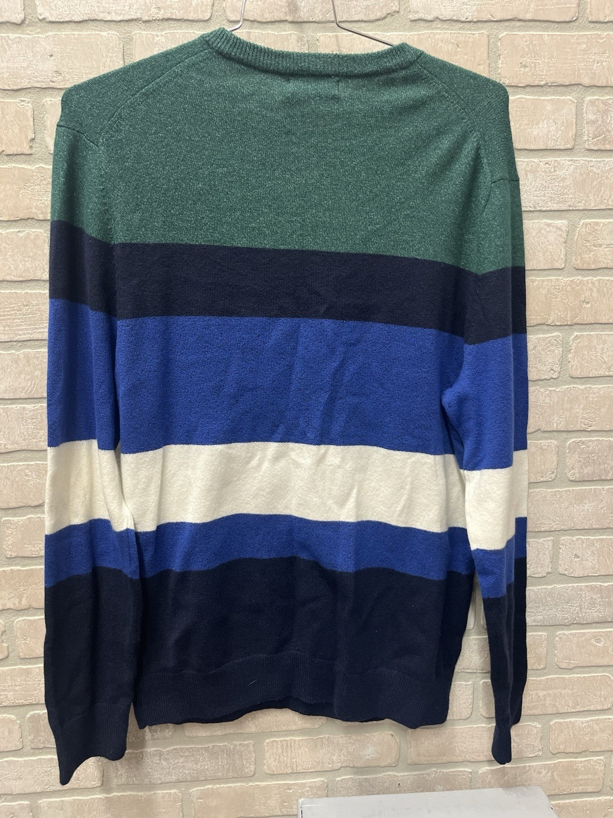 Nautica men’s sweater Sz XL multicolor relaxed fit NWT