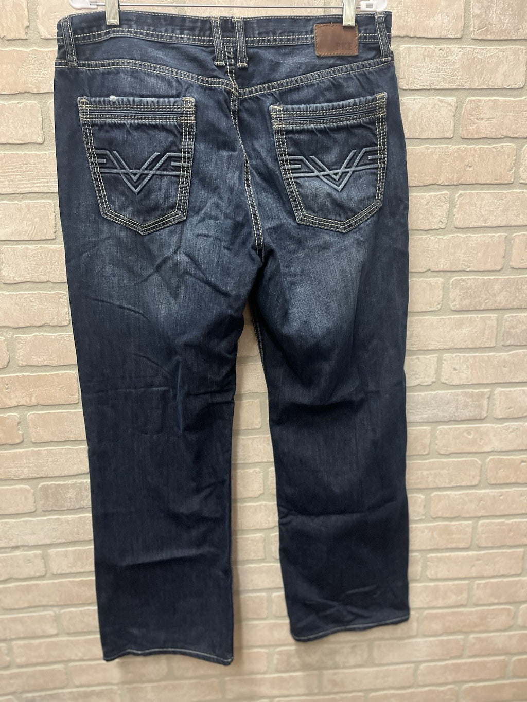 Bke Men’s denim jeans Taylor Sz 36/30 Blue boot cut flex