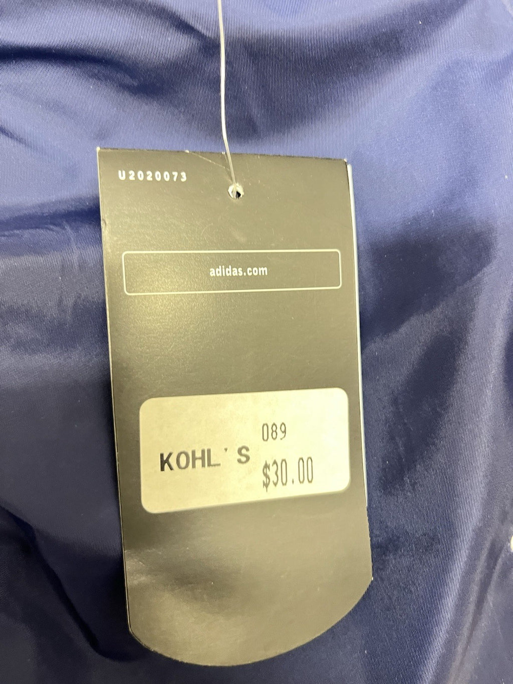 Adidas training jogging pants Men’s Blue Sz 2XL activewear NWT