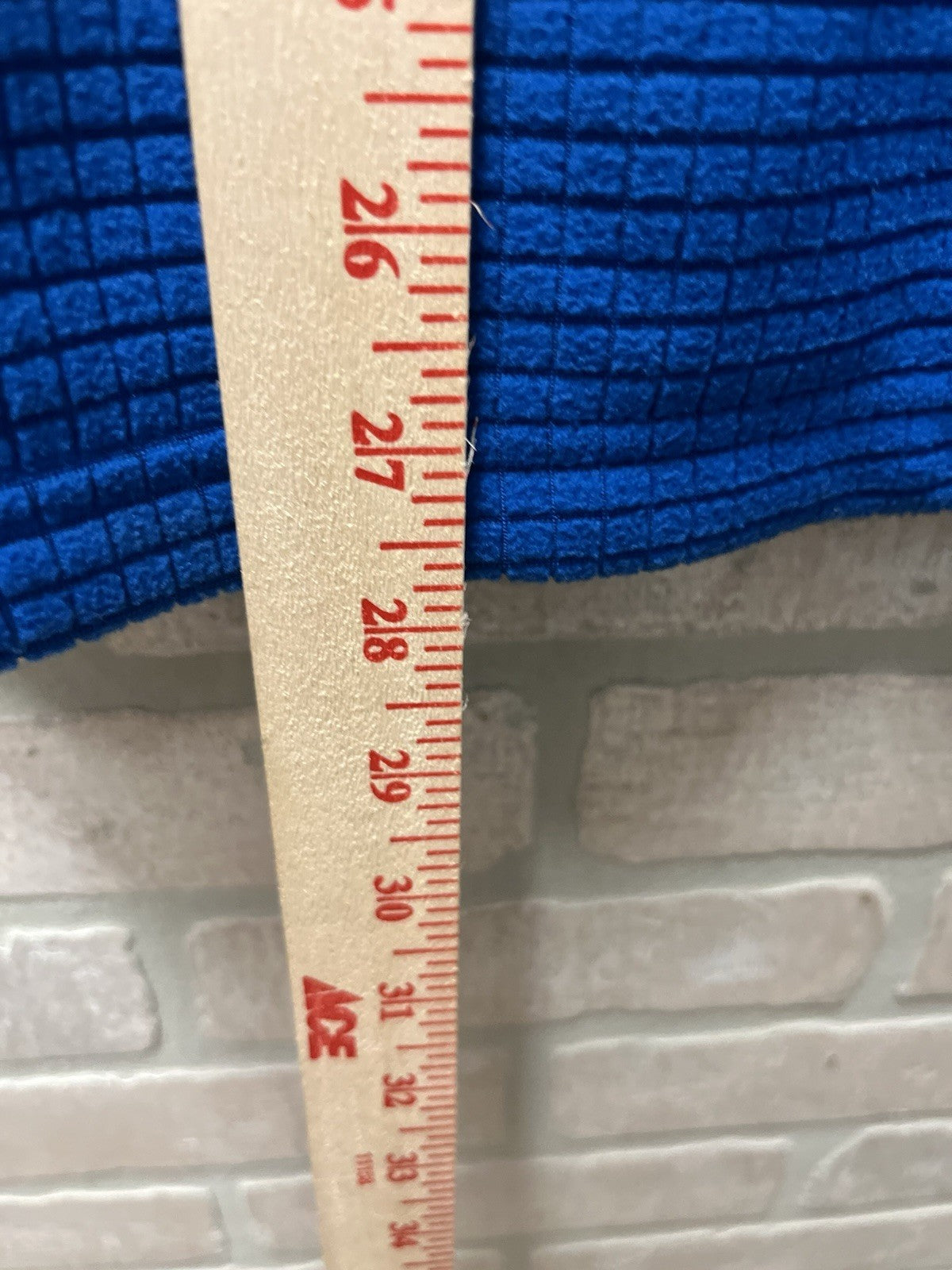 Lands’ End Men’s Long Sleeve Fleece Full Zip Jacket XL Bright Blue Green Zip NWT