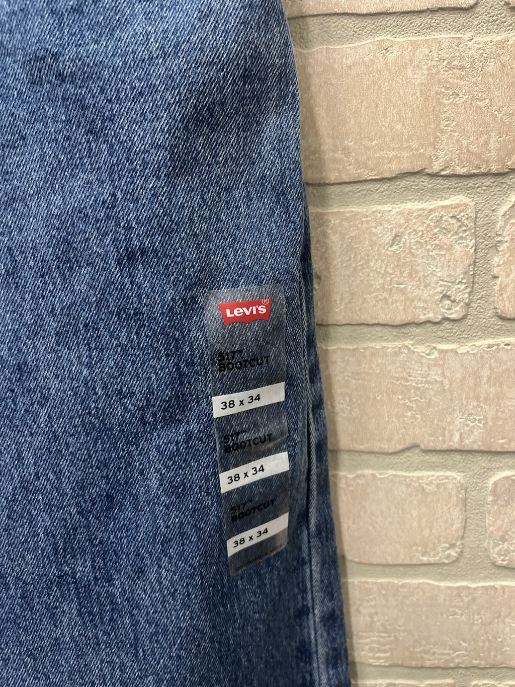 Levi's 517 Men’s Denim Jeans Sz 38/34 Boot Cut NWT country boy