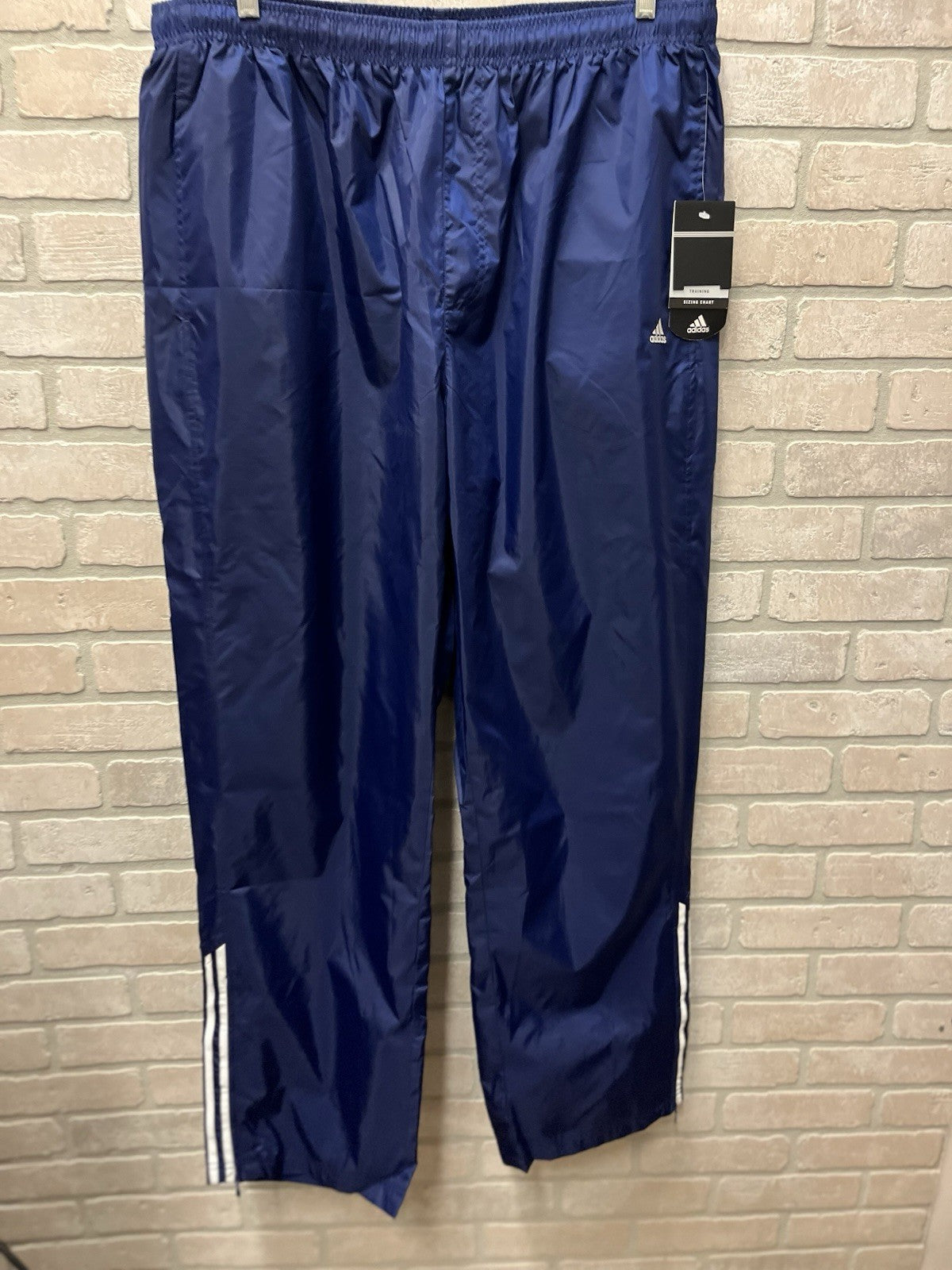 Adidas training jogging pants Men’s Blue Sz 2XL activewear NWT