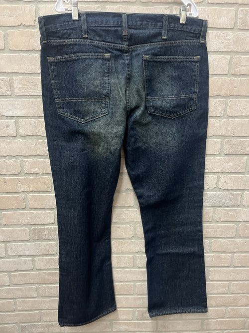 Arizona Jean Company Boot Cut Denim Jeans Men's 38x32 Light Wash