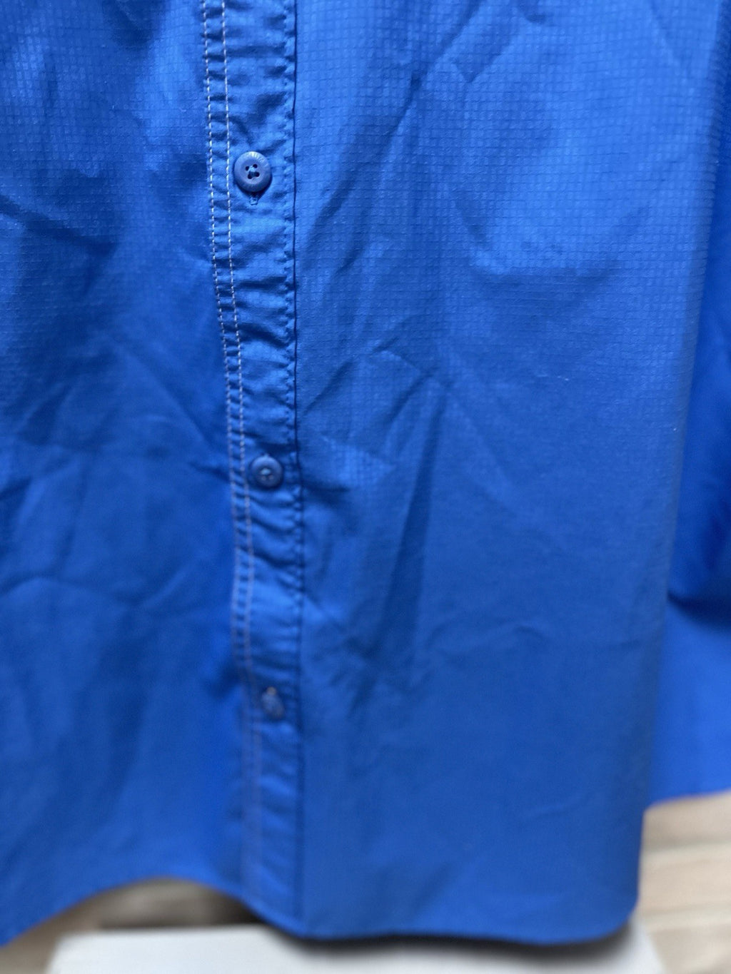 Columbia PFG Men's Short Sleeve Fishing Shirt Blue XXL Omni-Shade