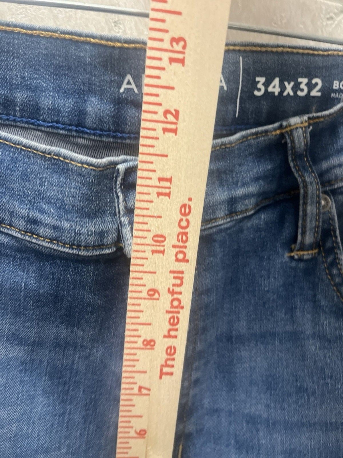 Arizona 34x32 Blue Denim Bootcut Advance Flex 360 Jeans NWT