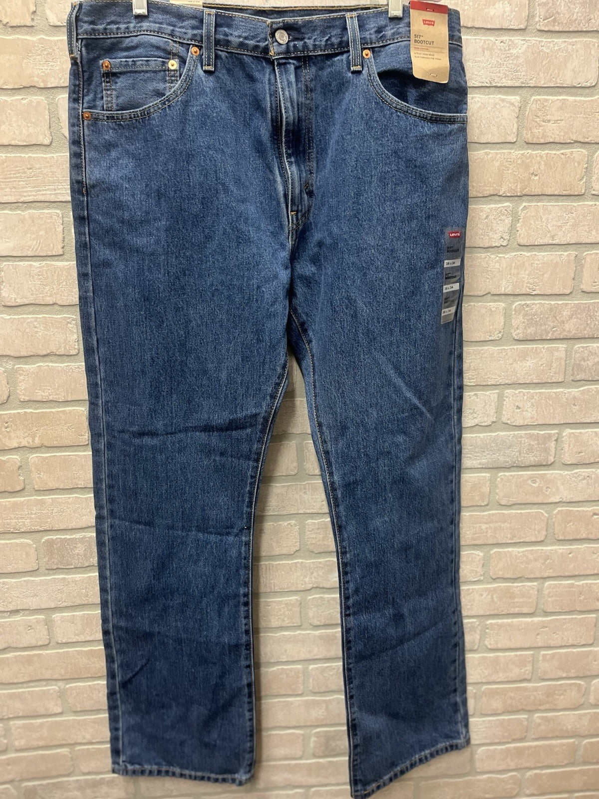 Levi's 517 Men’s Denim Jeans Sz 38/34 Boot Cut NWT country boy