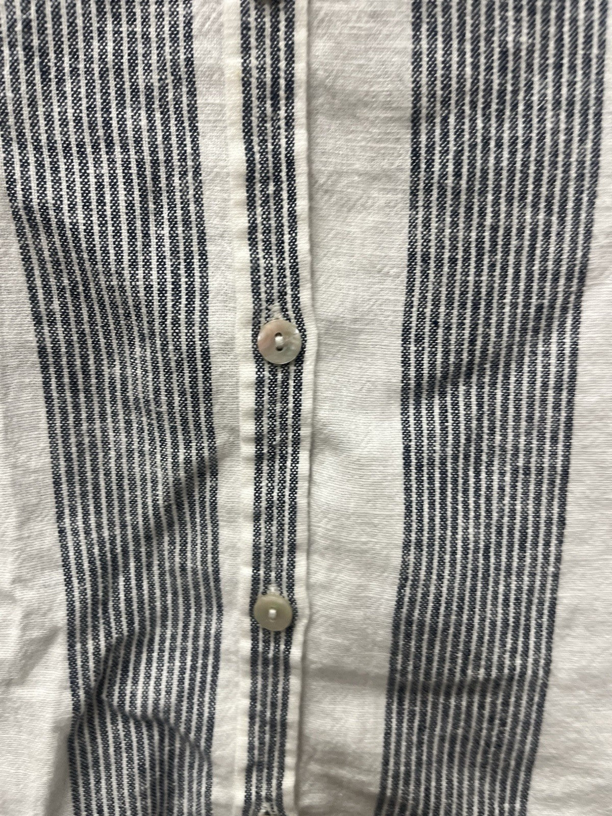 Orvis Women’s Long Sleeve Linen Blend Top Shirts Sz Large 12 To 14 NWT