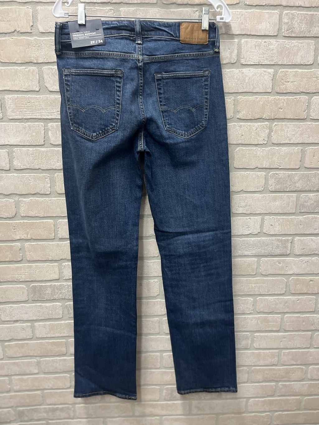American Eagle men’s jeans Sz 29/34 air flex original boot cut denim NWT
