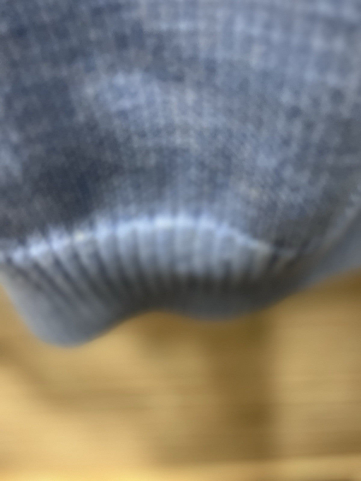 Men's "Chaps" Size XXL, 1/4 Zip Two Tone Blue, Long Sleeve Sweater NWT
