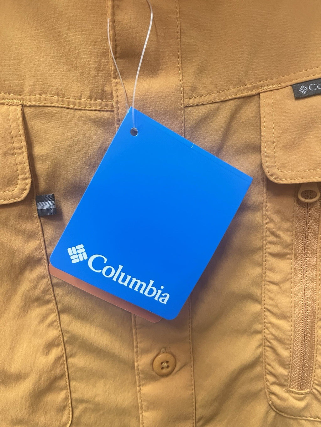 Columbia Men’s long sleeve button-downshirt Sz XL Omni Shade sportswear NWT