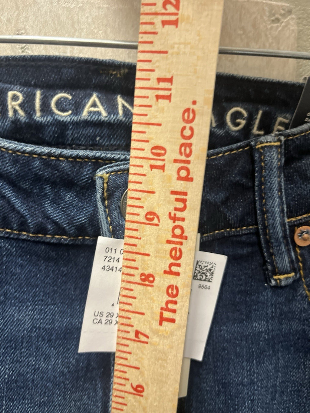 American Eagle men’s jeans Sz 29/34 air flex original boot cut denim NWT