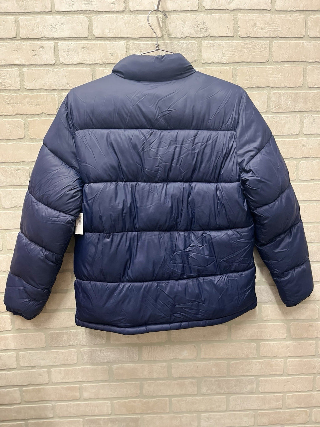Old Navy Men's Frost-Free Quilted Puffer Jacket Navy Blue Size Large