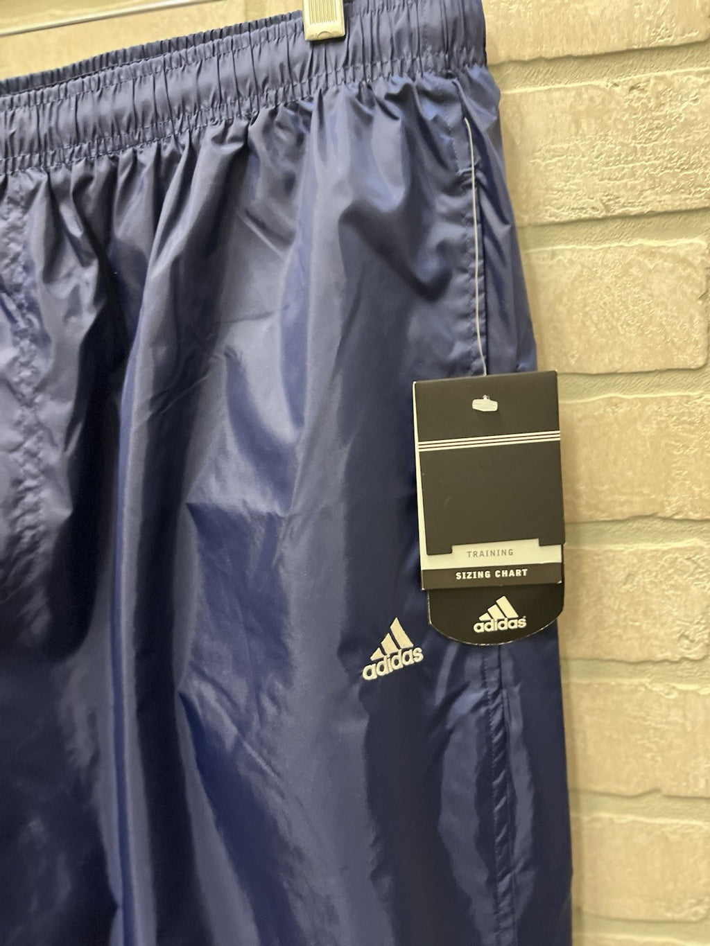 Adidas training jogging pants Men’s Blue Sz 2XL activewear NWT