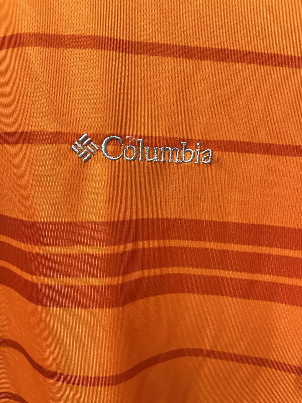 Columbia polo man shirt Sz XL orange Omni-shade activewear NWT