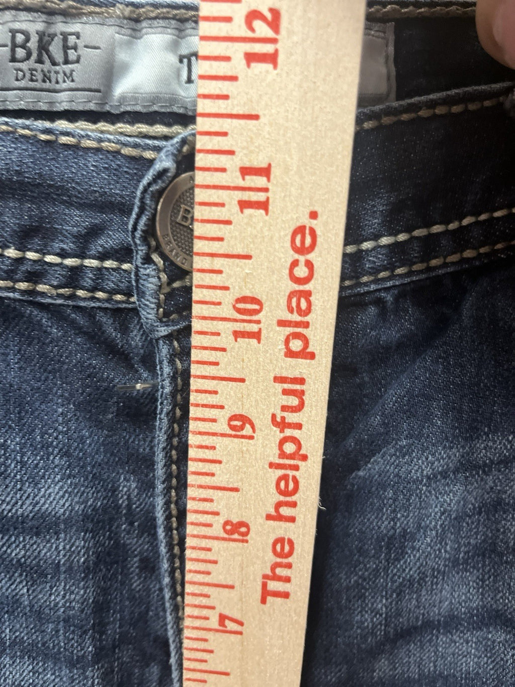 Bke Men’s denim jeans Taylor Sz 36/30 Blue boot cut flex