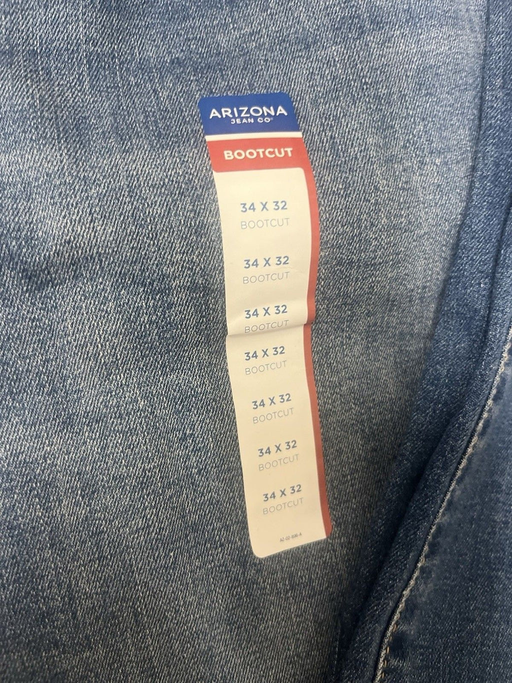 Arizona 34x32 Blue Denim Bootcut Advance Flex 360 Jeans NWT