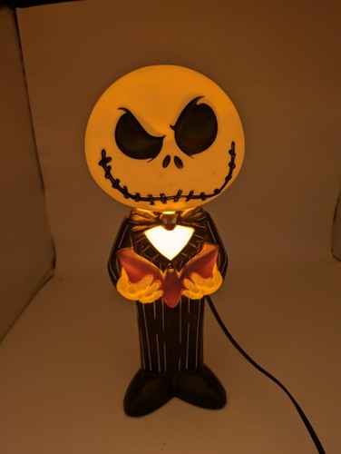 Jack Skellington Nightmare Before Christmas Blow Mold Lighted Halloween Decor