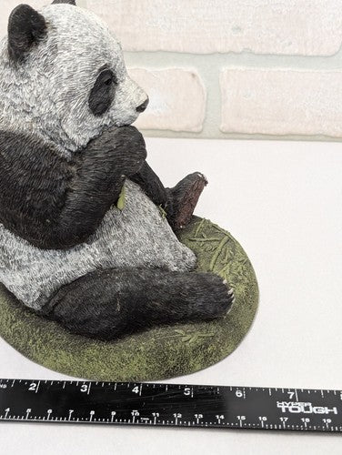 Vintage Tim Wolfe Signed #2 Su-Lin Panda Bear Sculpture Figurine 1996 Retired