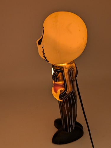 Jack Skellington Nightmare Before Christmas Blow Mold Lighted Halloween Decor