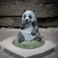 Vintage Tim Wolfe Signed #2 Su-Lin Panda Bear Sculpture Figurine 1996 Retired