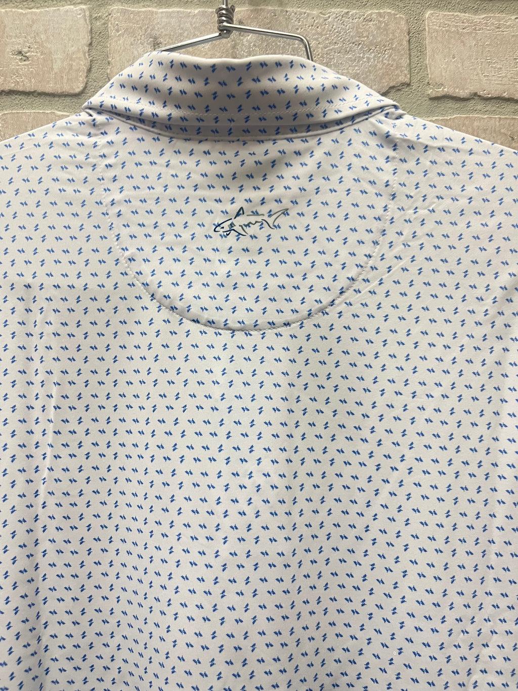 Greg Norman men’s golf polo Sz L stretch ML 75
